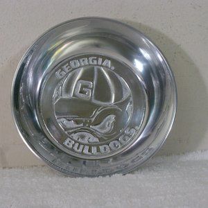 Georgia Bulldogs Nut Bowl - Aluminum - Arthur Court Designs